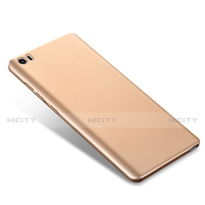 Funda Dura Plastico Rigida Carcasa Mate M02 para Xiaomi Mi Note Oro