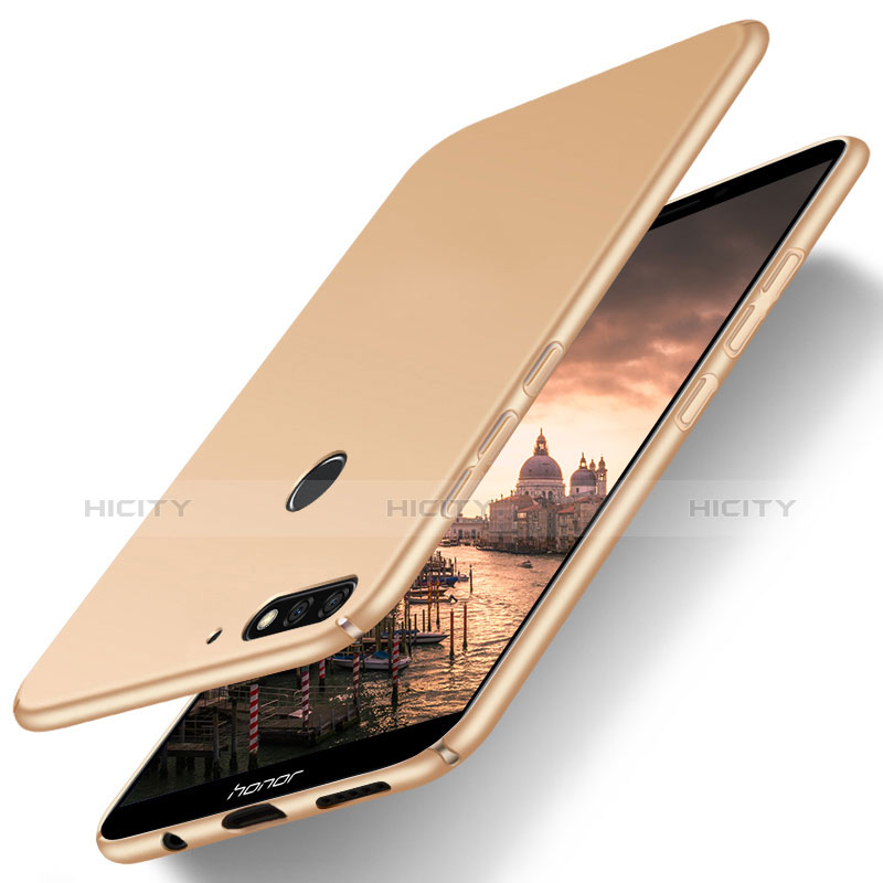 Funda Dura Plastico Rigida Carcasa Mate M03 para Huawei Enjoy 8 Oro