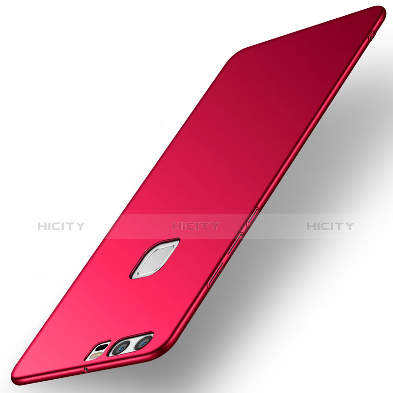 Funda Dura Plastico Rigida Carcasa Mate M03 para Huawei P9 Rojo