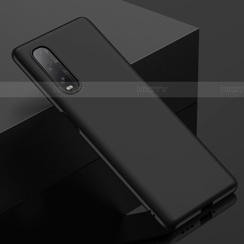 Funda Dura Plastico Rigida Carcasa Mate M03 para Oppo Find X2 Negro