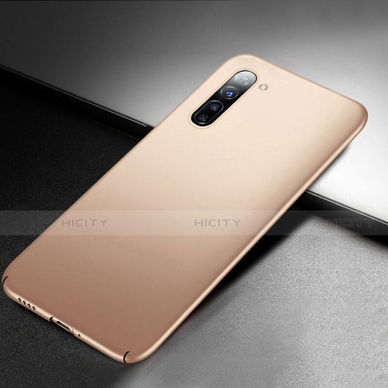 Funda Dura Plastico Rigida Carcasa Mate M03 para Oppo K7 5G Oro