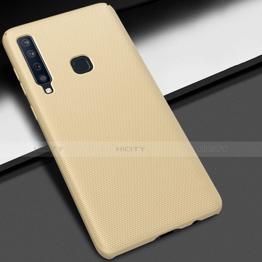 Funda Dura Plastico Rigida Carcasa Mate M03 para Samsung Galaxy A9s Oro