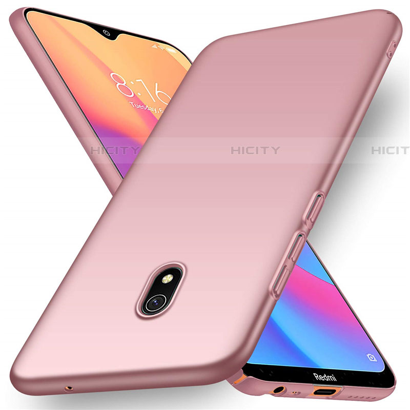 Funda Dura Plastico Rigida Carcasa Mate M03 para Xiaomi Redmi 8A Oro Rosa