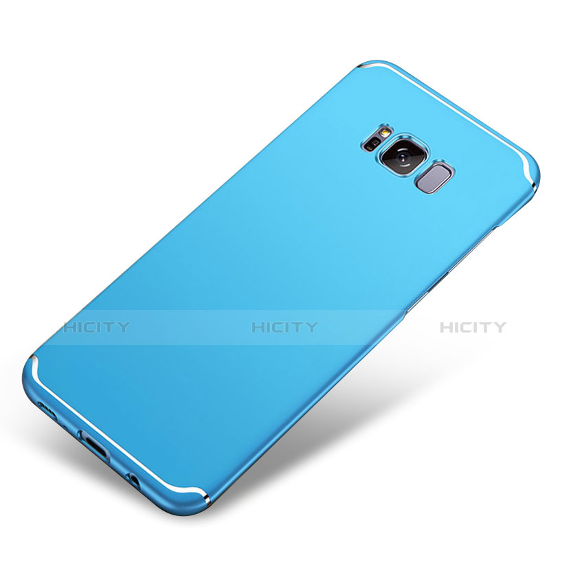 Funda Dura Plastico Rigida Carcasa Mate M04 para Samsung Galaxy S8 Plus Azul Cielo