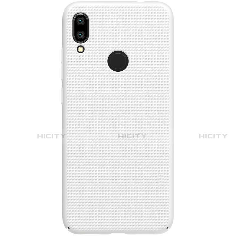 Funda Dura Plastico Rigida Carcasa Mate M04 para Xiaomi Redmi Note 7 Pro Blanco