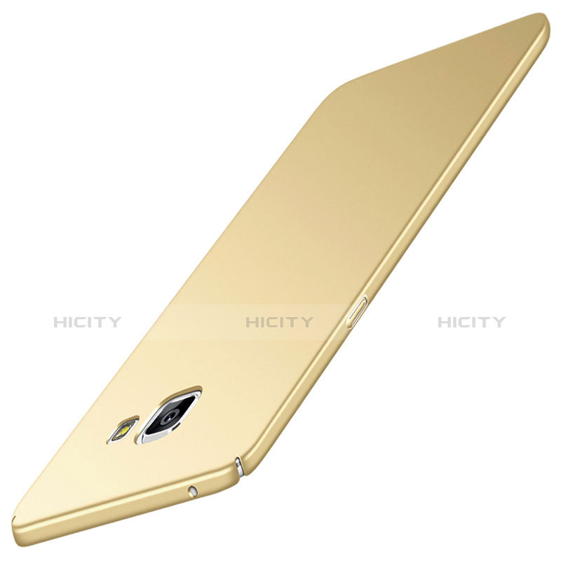 Funda Dura Plastico Rigida Carcasa Mate M05 para Samsung Galaxy A9 Pro (2016) SM-A9100 Oro