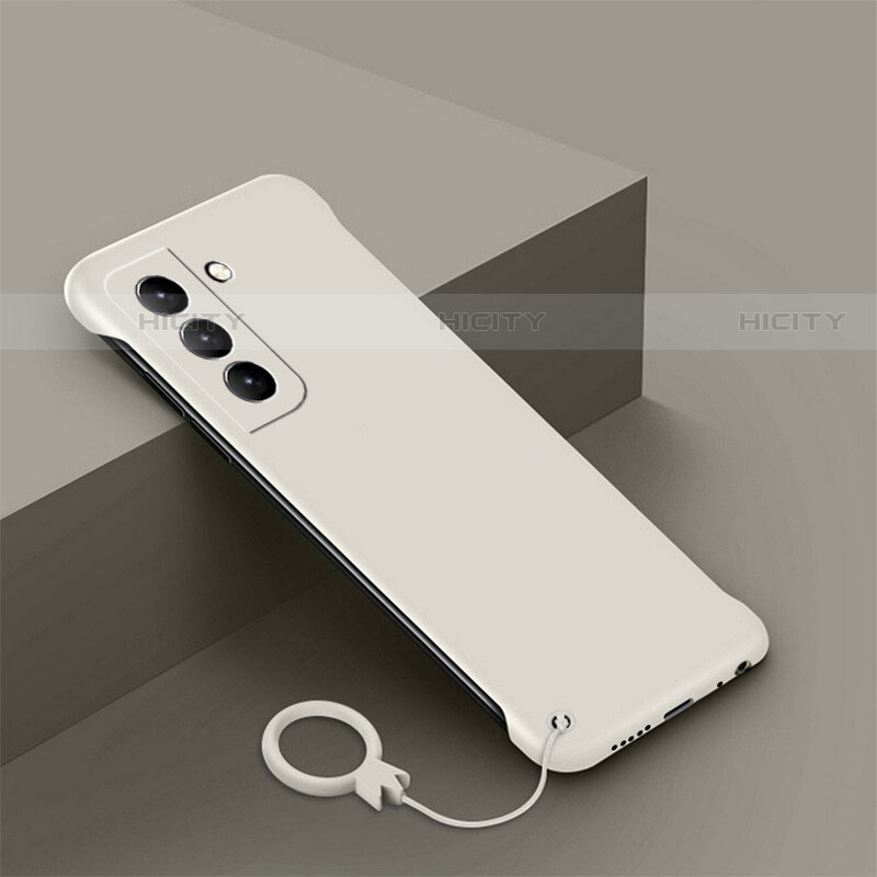 Funda Dura Plastico Rigida Carcasa Mate M05 para Samsung Galaxy S21 5G Blanco