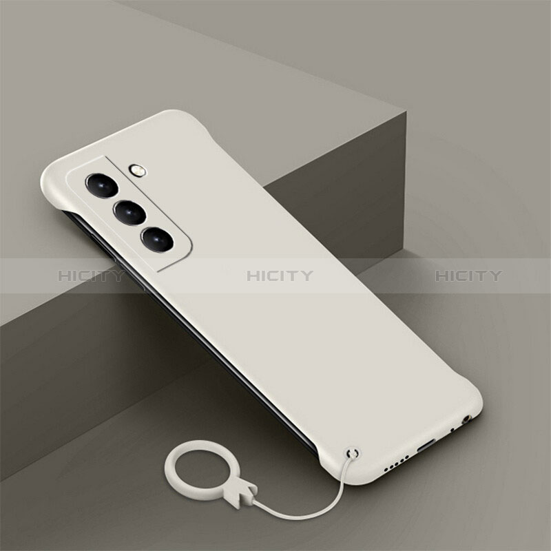 Funda Dura Plastico Rigida Carcasa Mate M05 para Samsung Galaxy S25 Plus 5G Blanco