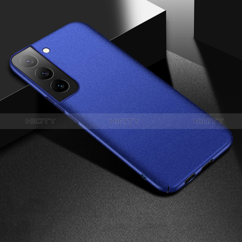 Funda Dura Plastico Rigida Carcasa Mate M06 para Samsung Galaxy S24 Plus 5G Azul