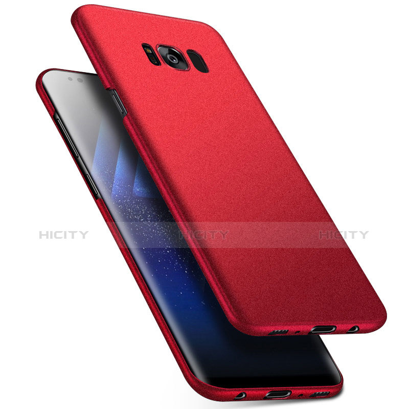 Funda Dura Plastico Rigida Carcasa Mate M17 para Samsung Galaxy S8 Plus Rojo