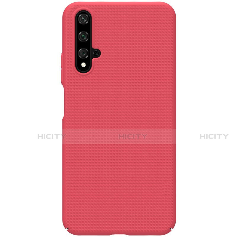 Funda Dura Plastico Rigida Carcasa Mate P01 para Huawei Honor 20S Rojo