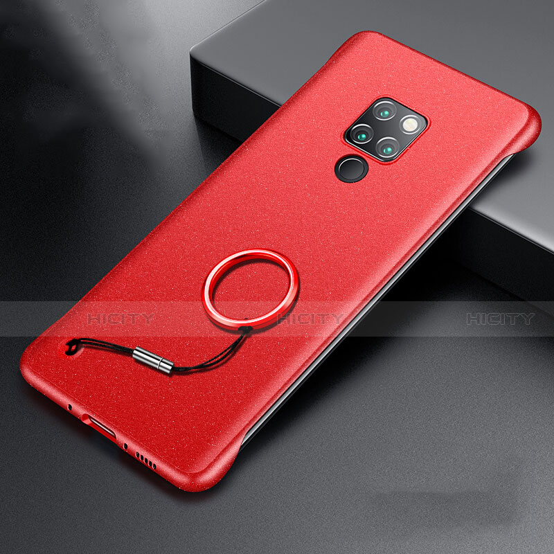 Funda Dura Plastico Rigida Carcasa Mate P01 para Huawei Mate 20 X 5G Rojo