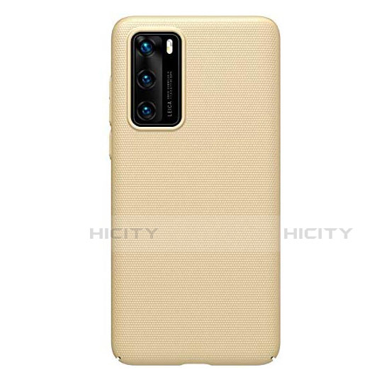 Funda Dura Plastico Rigida Carcasa Mate P01 para Huawei P40 Oro