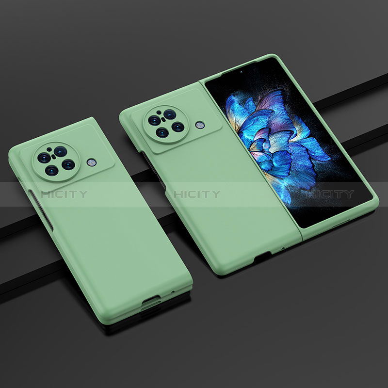 Funda Dura Plastico Rigida Carcasa Mate P01 para Vivo X Fold Menta Verde