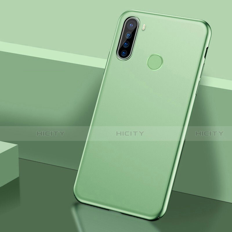 Funda Dura Plastico Rigida Carcasa Mate P01 para Xiaomi Redmi Note 8 (2021) Verde