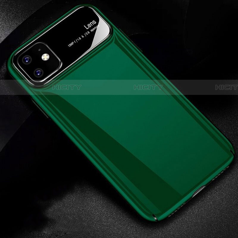 Funda Dura Plastico Rigida Carcasa Mate P02 para Apple iPhone 11 Verde