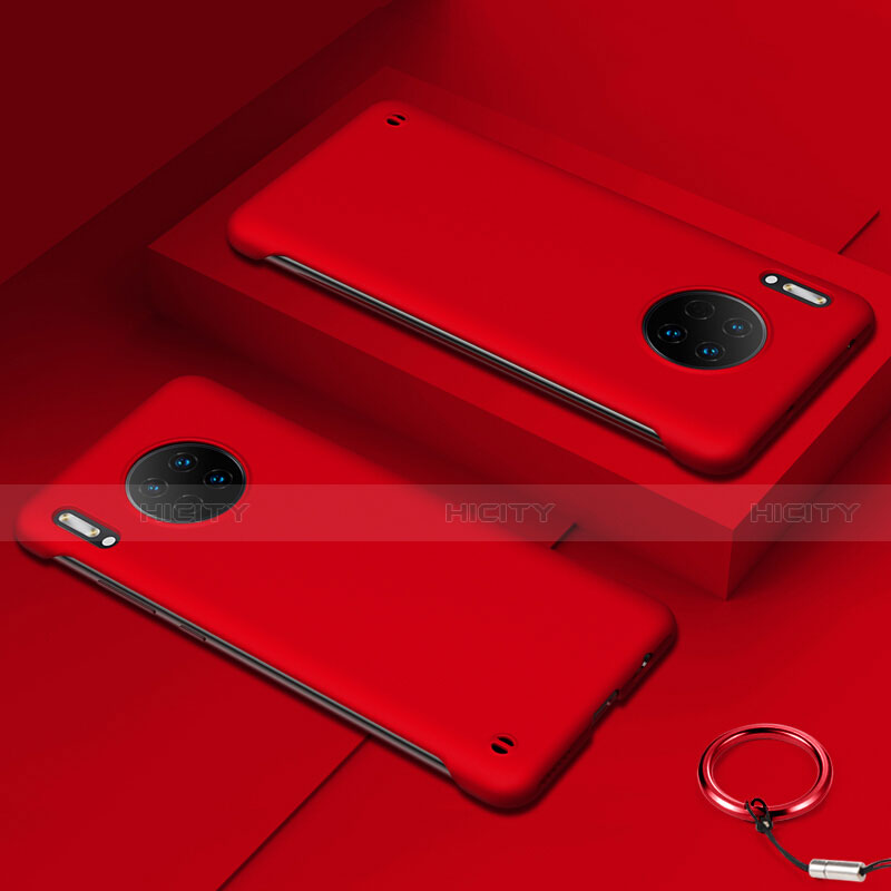 Funda Dura Plastico Rigida Carcasa Mate P02 para Huawei Mate 30E Pro 5G Rojo