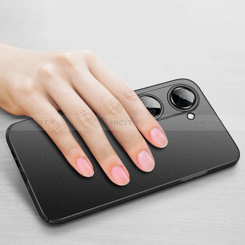 Funda Dura Plastico Rigida Carcasa Mate P02 para OnePlus Nord 3 5G Negro