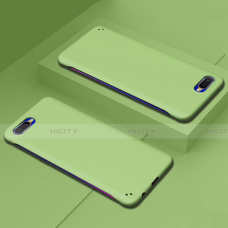 Funda Dura Plastico Rigida Carcasa Mate P02 para Oppo K1 Verde