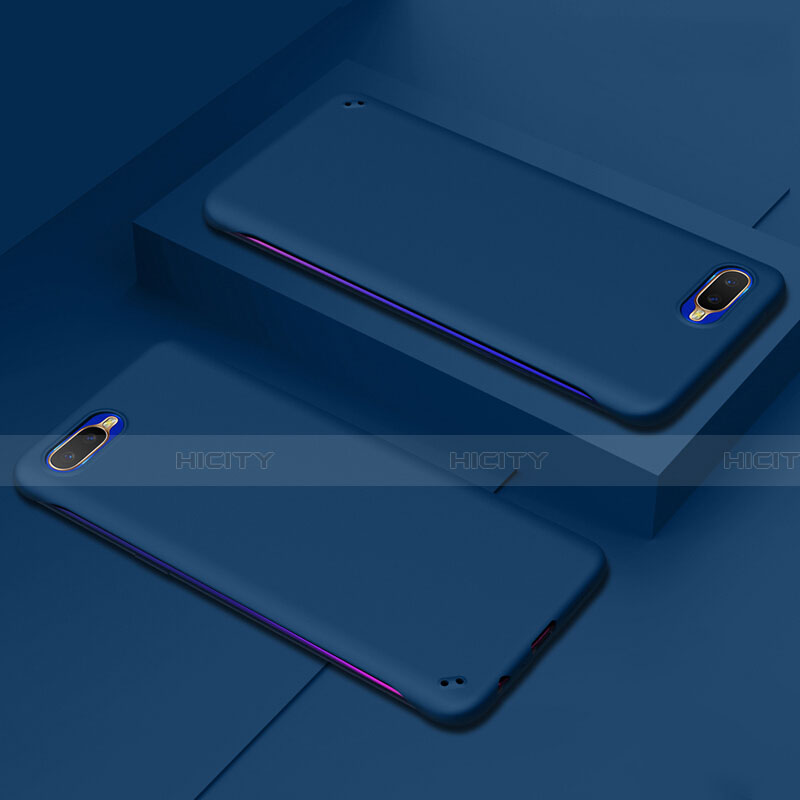 Funda Dura Plastico Rigida Carcasa Mate P02 para Oppo R17 Neo Azul