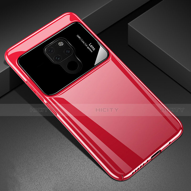 Funda Dura Plastico Rigida Carcasa Mate P03 para Huawei Mate 20 X 5G Rojo