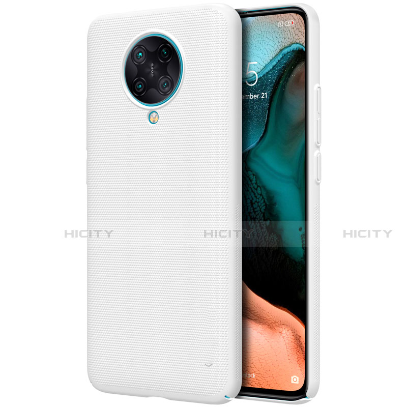 Funda Dura Plastico Rigida Carcasa Mate P03 para Xiaomi Redmi K30 Pro Zoom Blanco