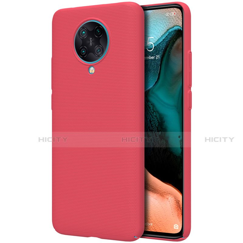 Funda Dura Plastico Rigida Carcasa Mate P03 para Xiaomi Redmi K30 Pro Zoom Rojo