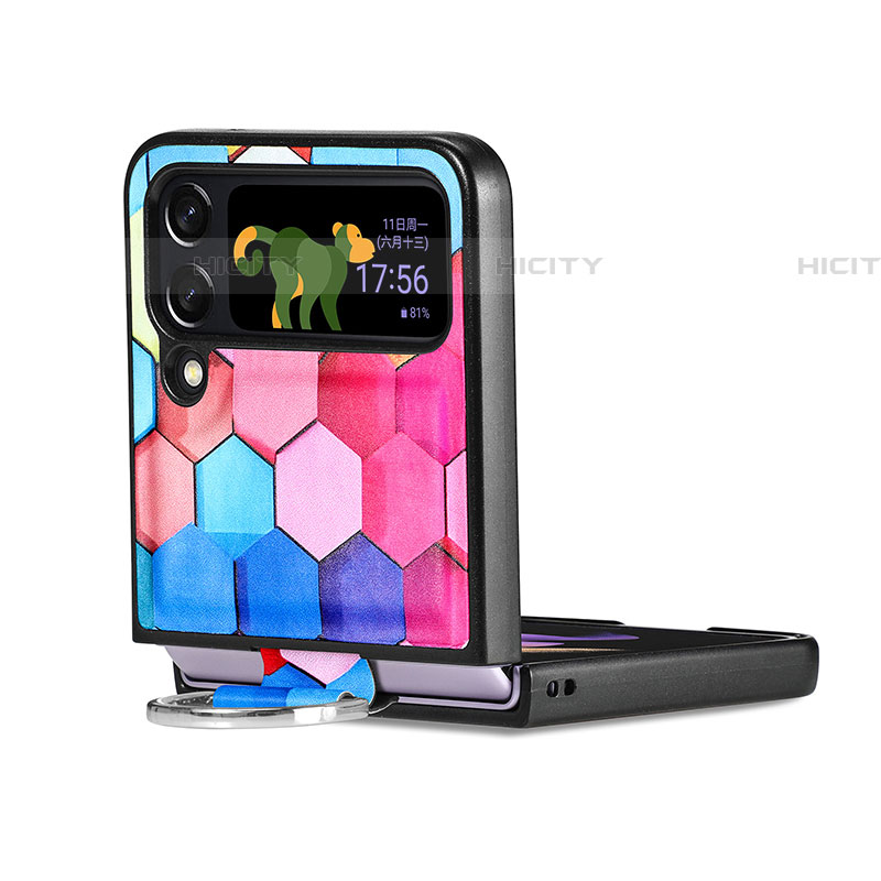 Funda Dura Plastico Rigida Carcasa Mate P06 para Samsung Galaxy Z Flip4 5G