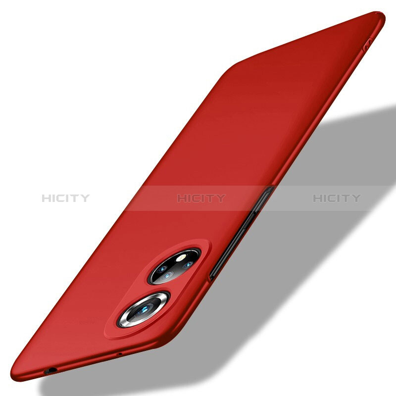 Funda Dura Plastico Rigida Carcasa Mate para Huawei Honor 50 5G Rojo