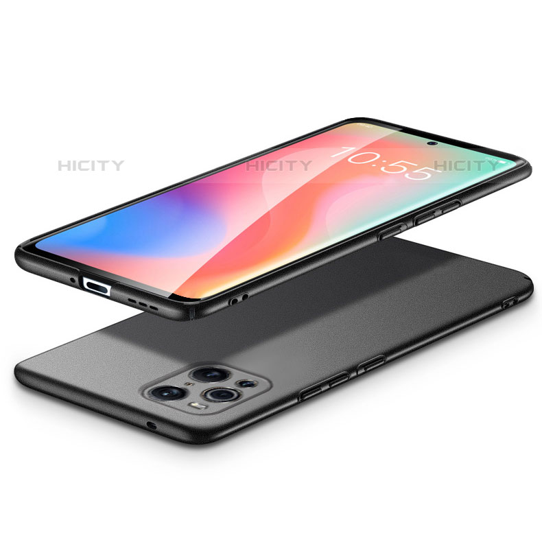 Funda Dura Plastico Rigida Carcasa Mate para Oppo Find X3 Pro 5G