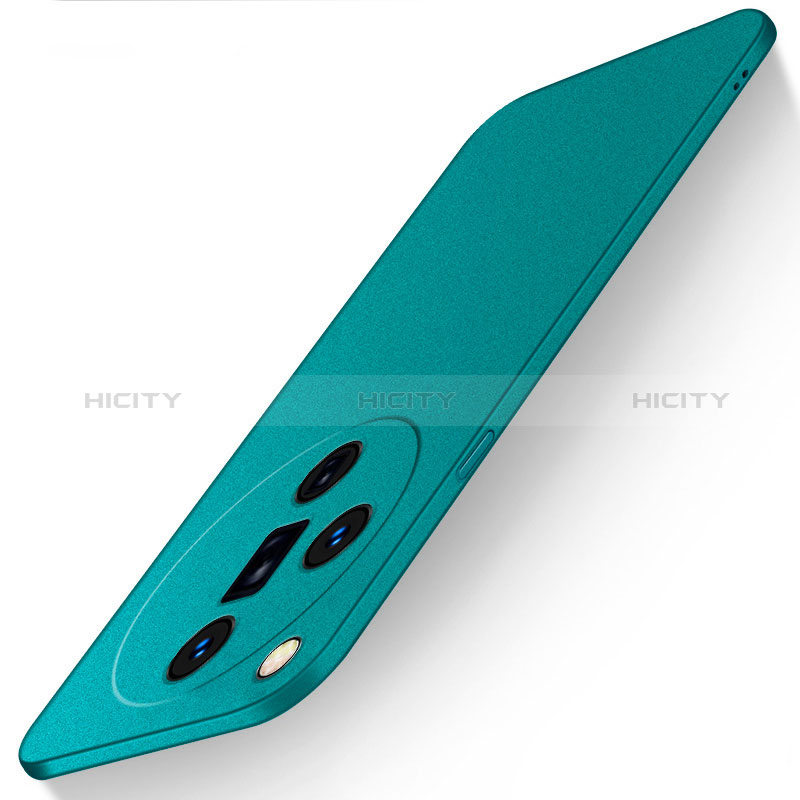 Funda Dura Plastico Rigida Carcasa Mate para Oppo Find X7 Ultra 5G Verde