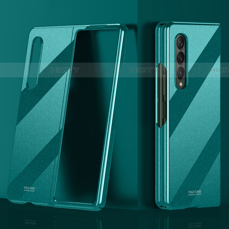 Funda Dura Plastico Rigida Carcasa Mate para Samsung Galaxy Z Fold4 5G Verde