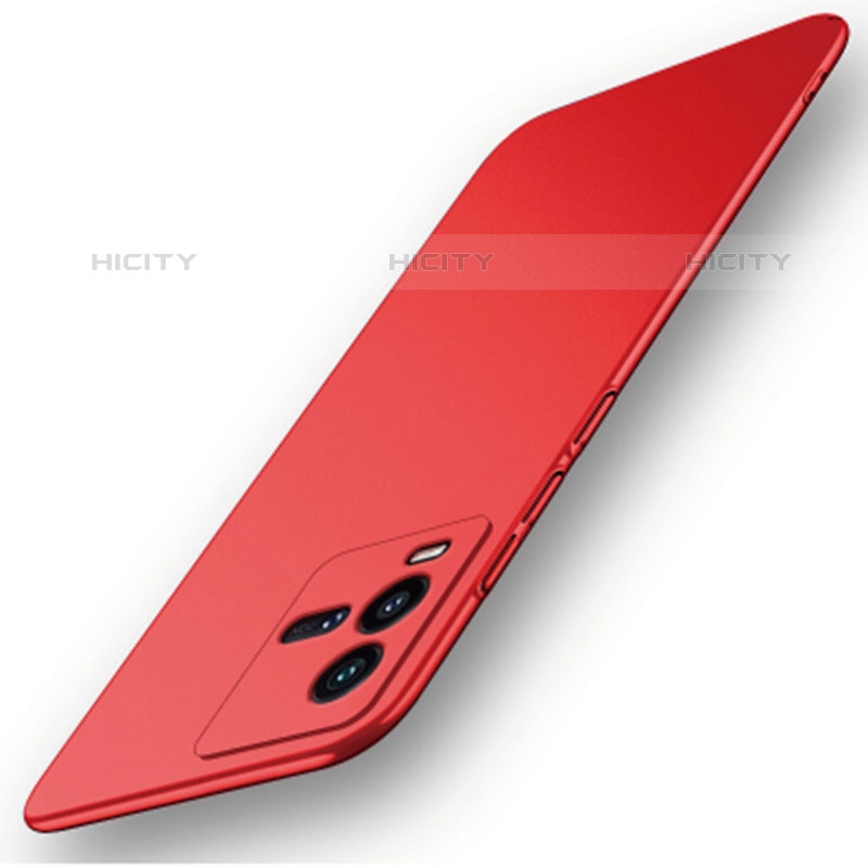 Funda Dura Plastico Rigida Carcasa Mate para Vivo iQOO 9T 5G Rojo