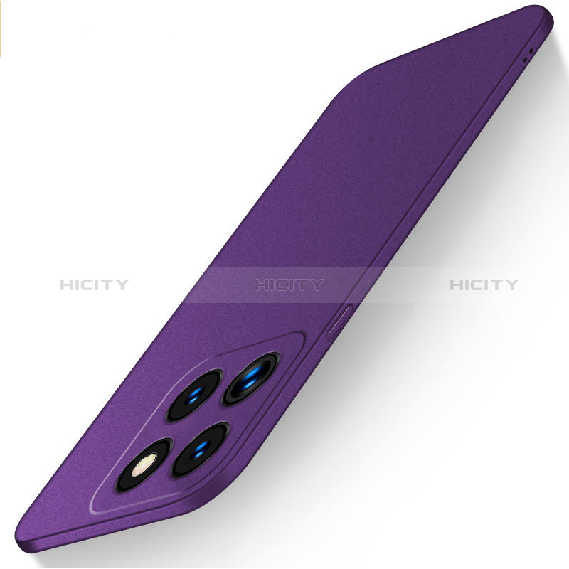 Funda Dura Plastico Rigida Carcasa Mate para Xiaomi Mi 14 5G Morado