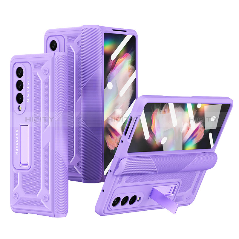 Funda Dura Plastico Rigida Carcasa Mate R03 para Samsung Galaxy Z Fold3 5G