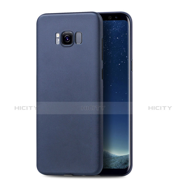 Funda Dura Plastico Rigida Carcasa Mate S01 para Samsung Galaxy S8 Azul