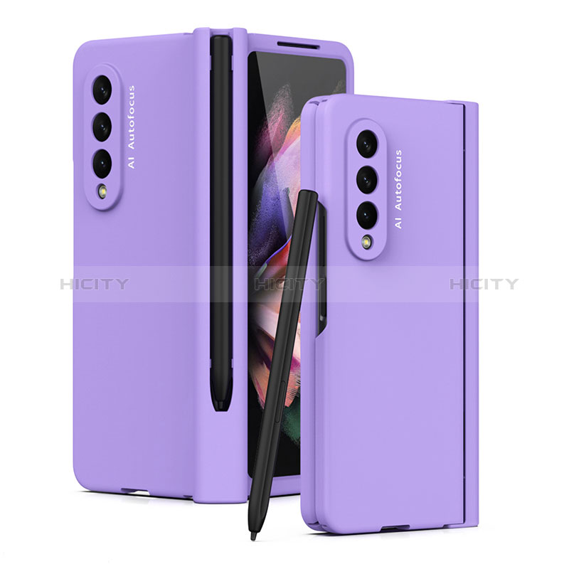 Funda Dura Plastico Rigida Carcasa Mate T01 para Samsung Galaxy Z Fold3 5G