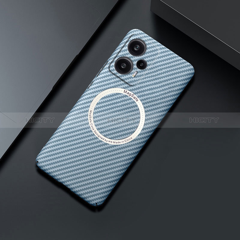 Funda Dura Plastico Rigida Carcasa Mate Twill con Mag-Safe Magnetic para Xiaomi Redmi Note 12 Turbo 5G