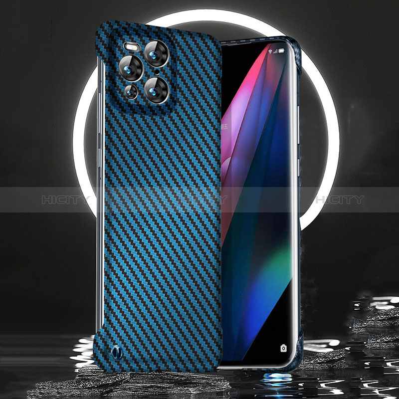 Funda Dura Plastico Rigida Carcasa Mate Twill para Oppo Find X3 5G