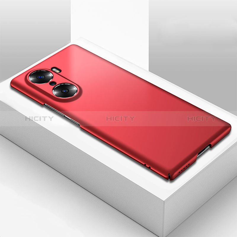 Funda Dura Plastico Rigida Carcasa Mate YK1 para Huawei Honor 60 5G Rojo