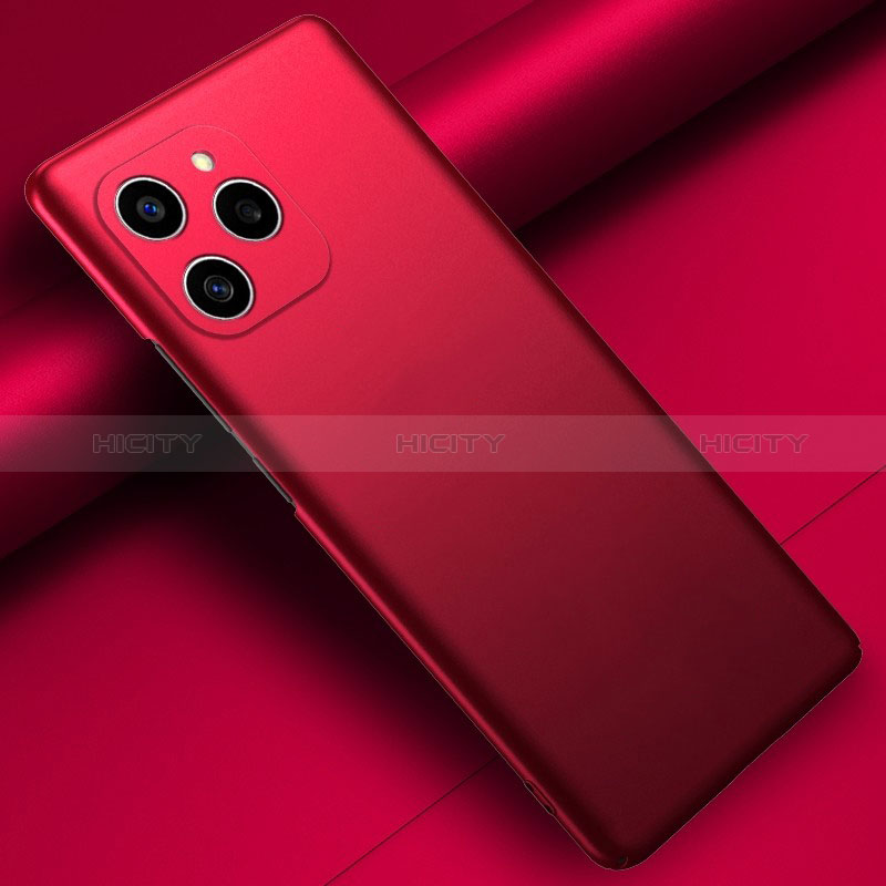 Funda Dura Plastico Rigida Carcasa Mate YK1 para Huawei Honor 60 SE 5G Rojo