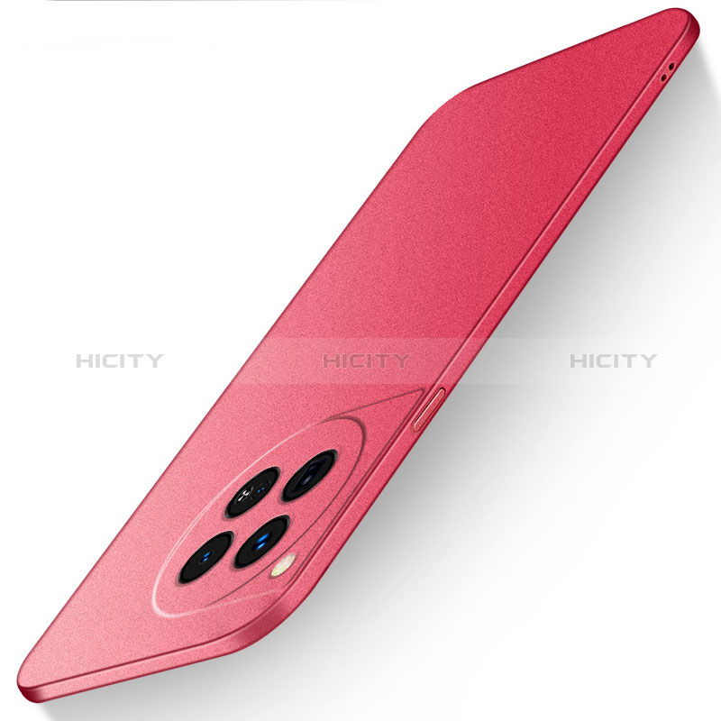 Funda Dura Plastico Rigida Carcasa Mate YK1 para OnePlus 12R 5G Rojo