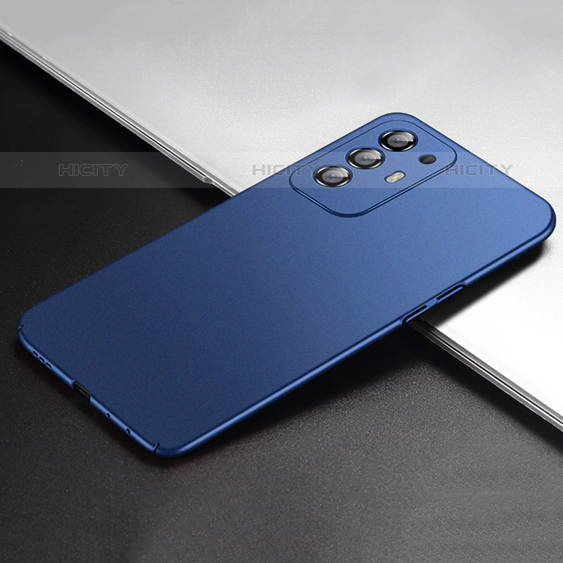 Funda Dura Plastico Rigida Carcasa Mate YK1 para Oppo A94 5G Azul