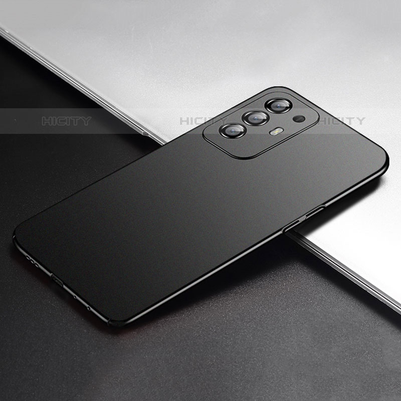 Funda Dura Plastico Rigida Carcasa Mate YK1 para Oppo A94 5G Negro