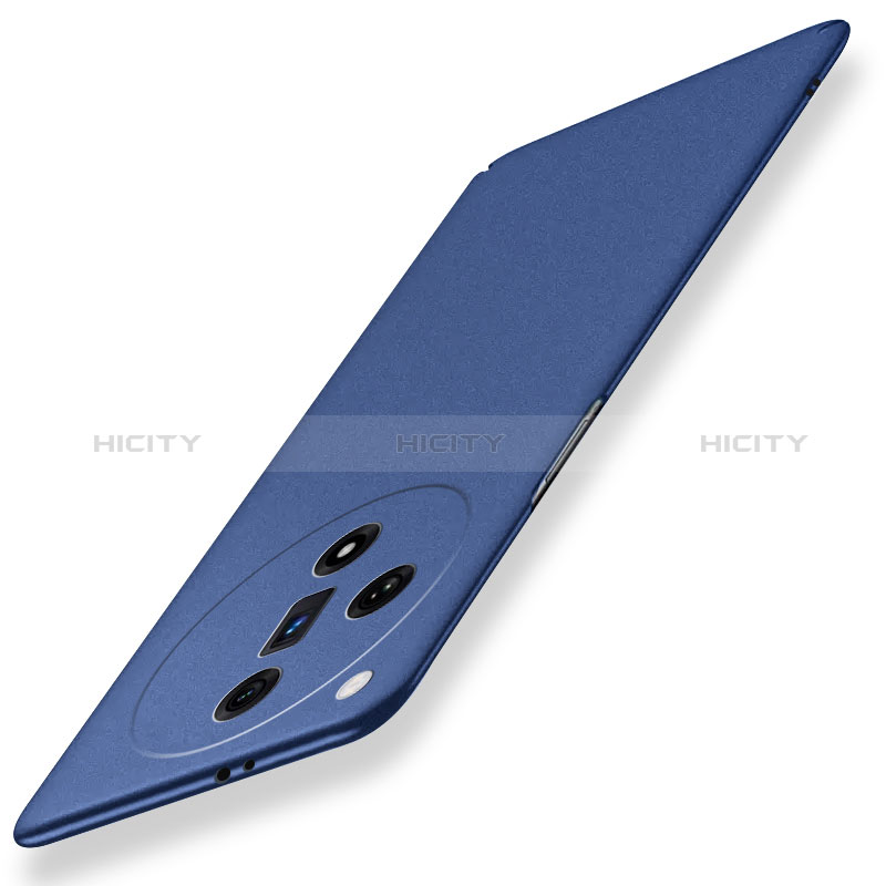 Funda Dura Plastico Rigida Carcasa Mate YK1 para Oppo Find X7 5G Azul