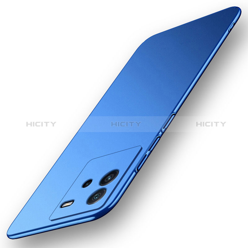 Funda Dura Plastico Rigida Carcasa Mate YK1 para Vivo iQOO Neo6 SE 5G Azul