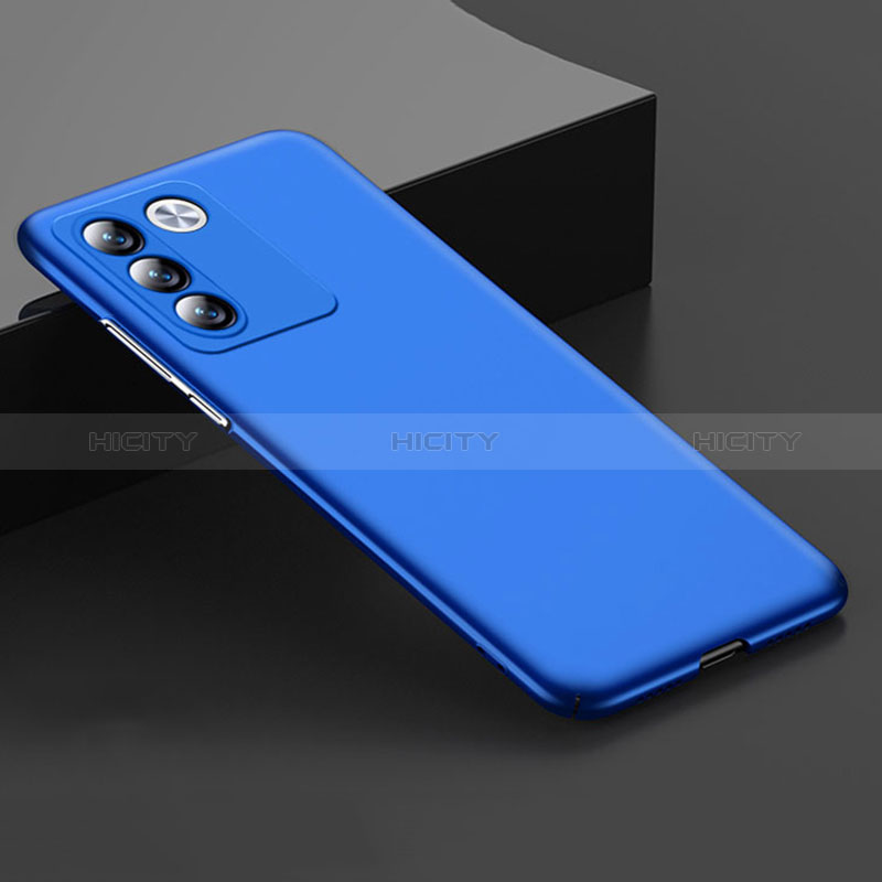 Funda Dura Plastico Rigida Carcasa Mate YK1 para Vivo V27 5G Azul