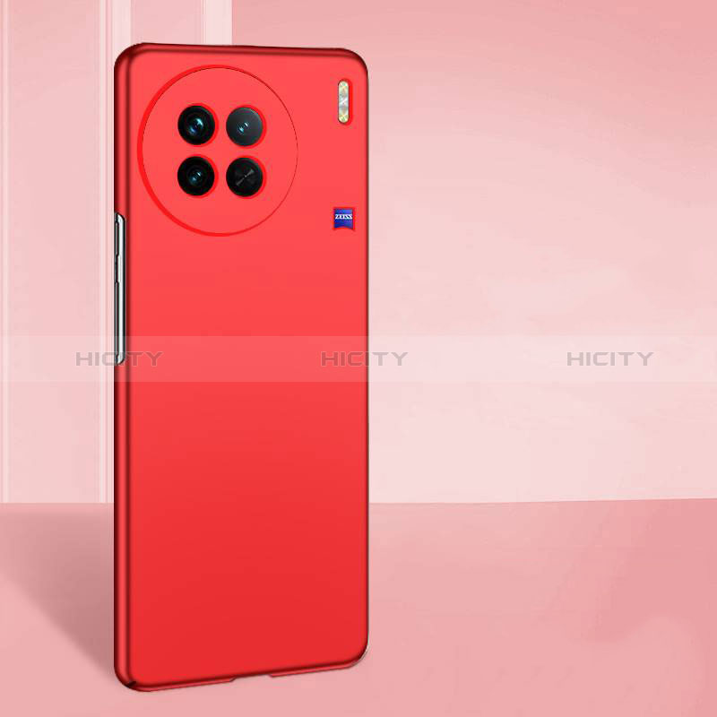 Funda Dura Plastico Rigida Carcasa Mate YK1 para Vivo X90 5G Rojo