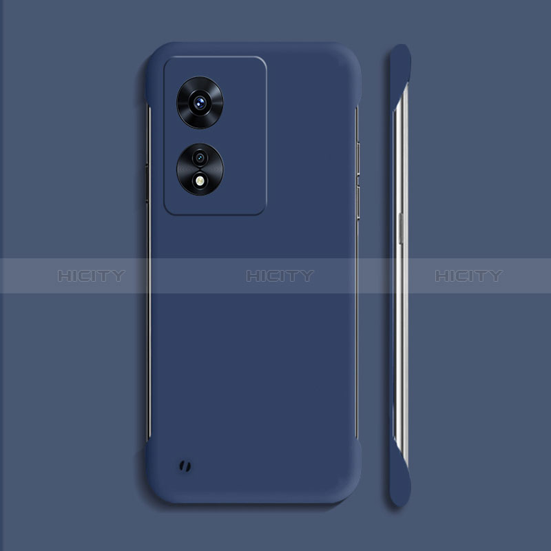 Funda Dura Plastico Rigida Carcasa Mate YK2 para Oppo A1 5G Azul