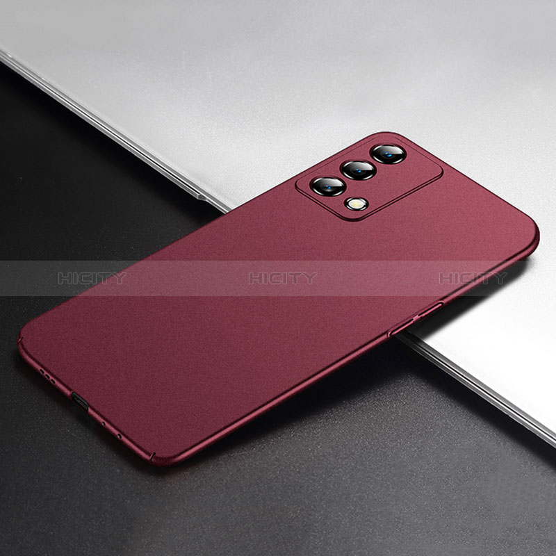 Funda Dura Plastico Rigida Carcasa Mate YK2 para Oppo K9 5G Rojo